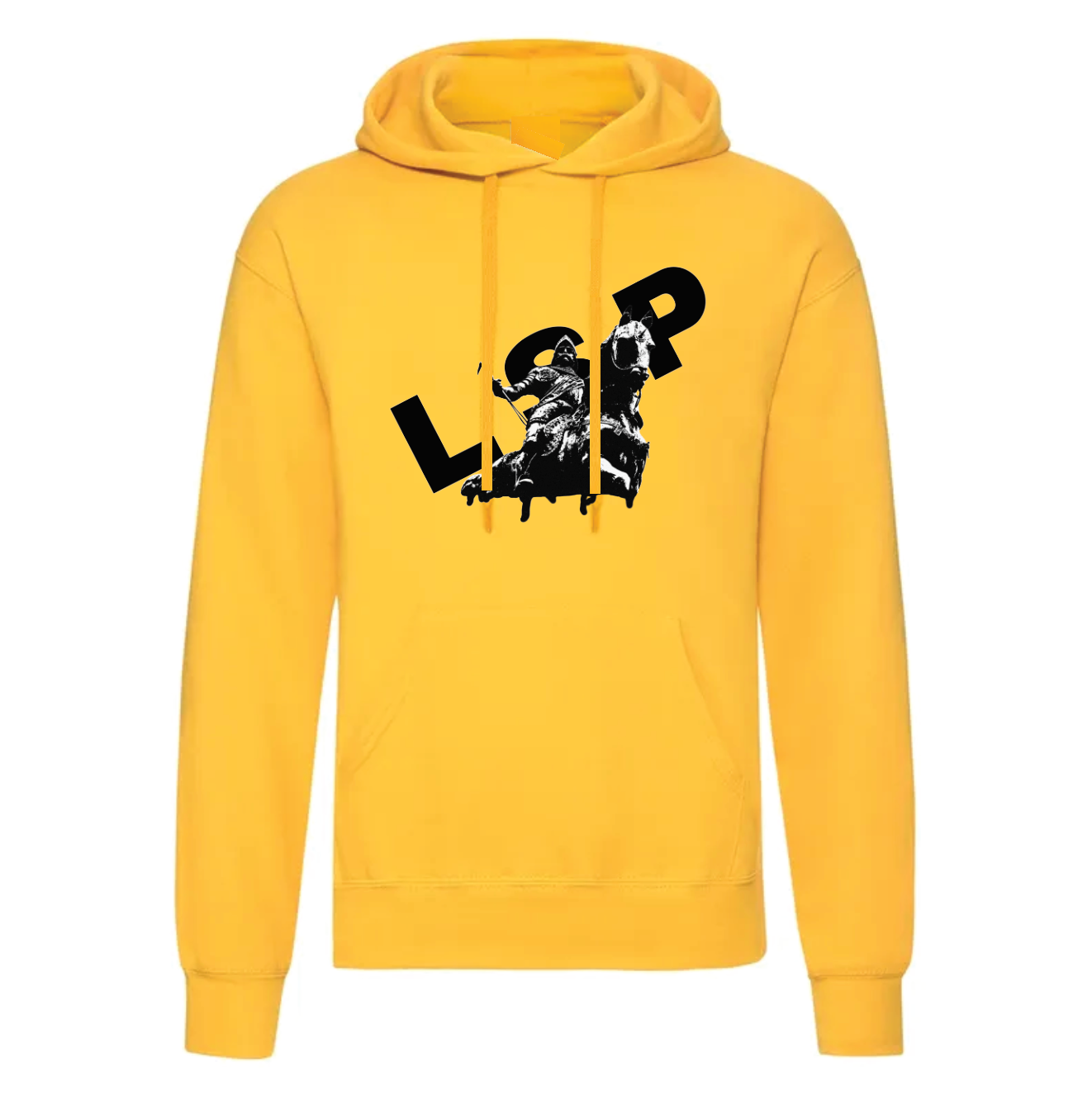 LSP Ridder by Sigge Hoodie Svart trykk