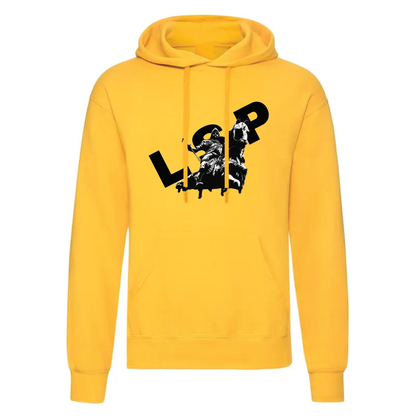 LSP Ridder by Sigge Hoodie Svart trykk