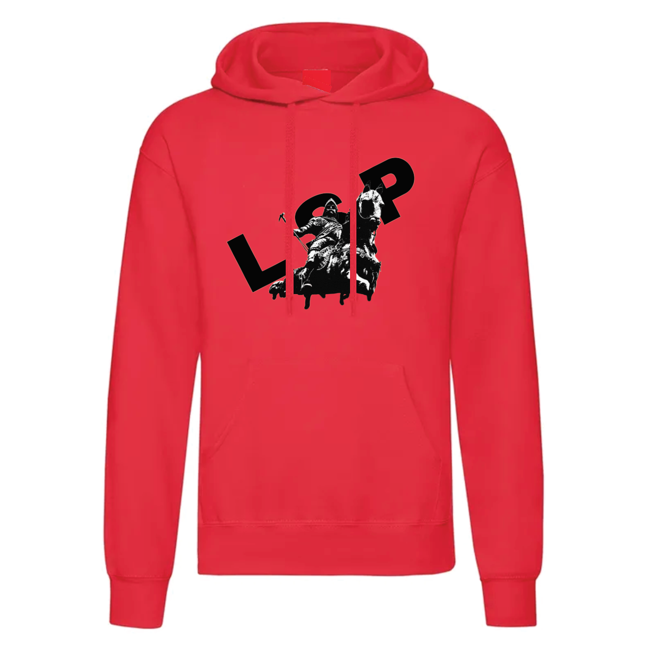 LSP Ridder by Sigge Hoodie Svart trykk