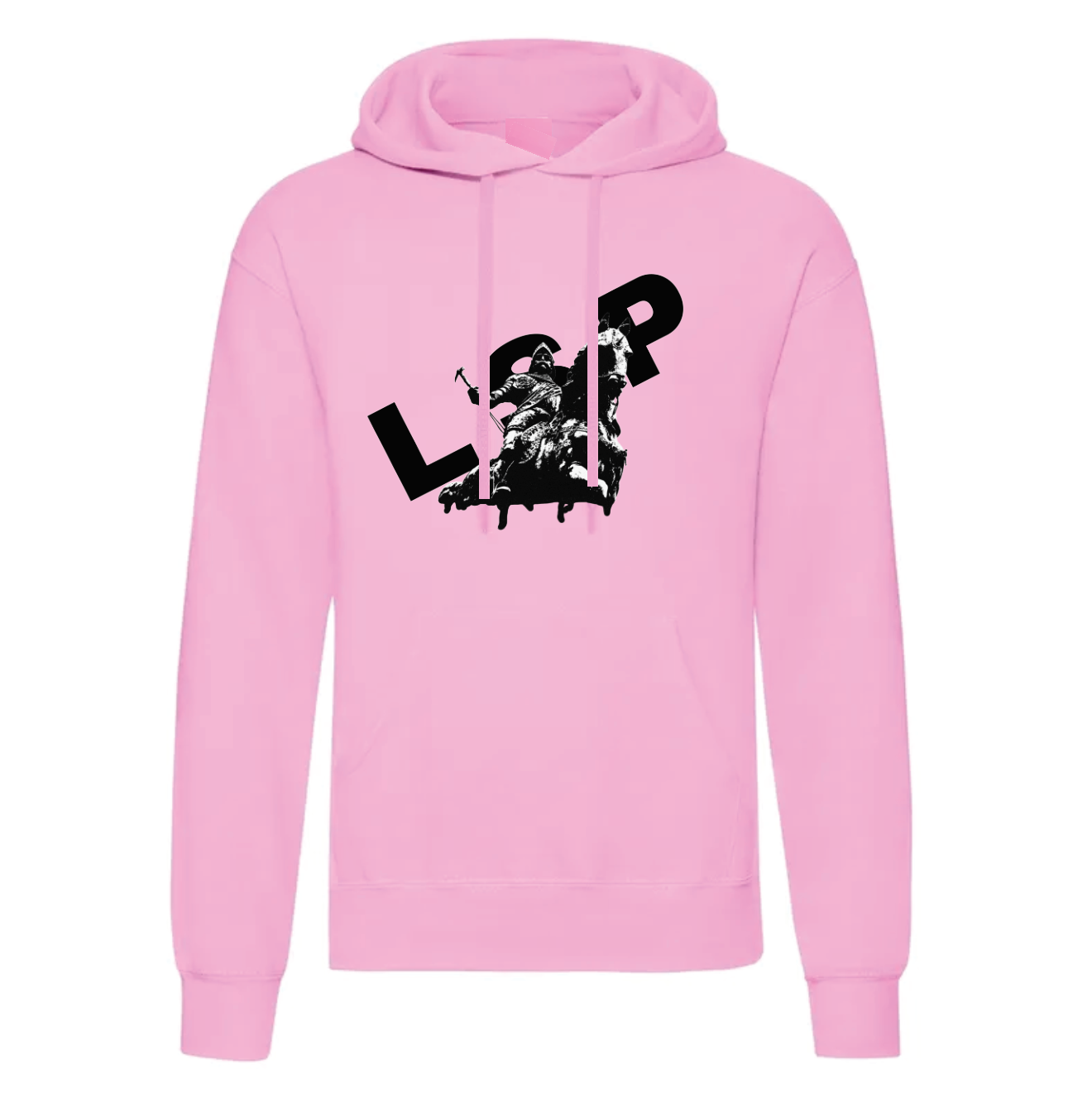 LSP Ridder by Sigge Hoodie Svart trykk