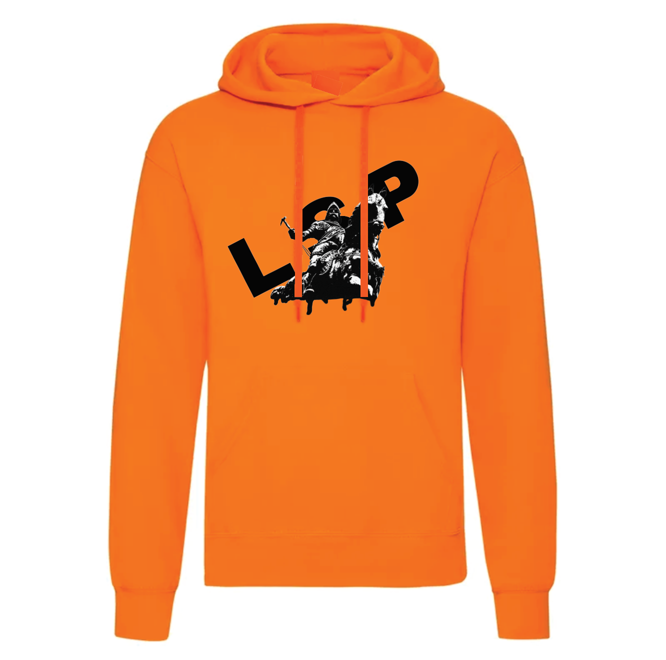 LSP Ridder by Sigge Hoodie Svart trykk