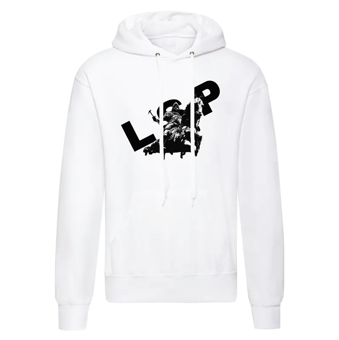 LSP Ridder by Sigge Hoodie Svart trykk