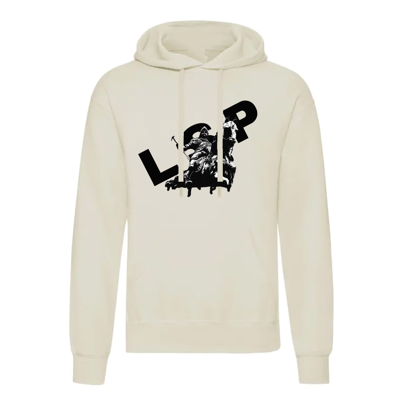 LSP Ridder by Sigge Hoodie Svart trykk