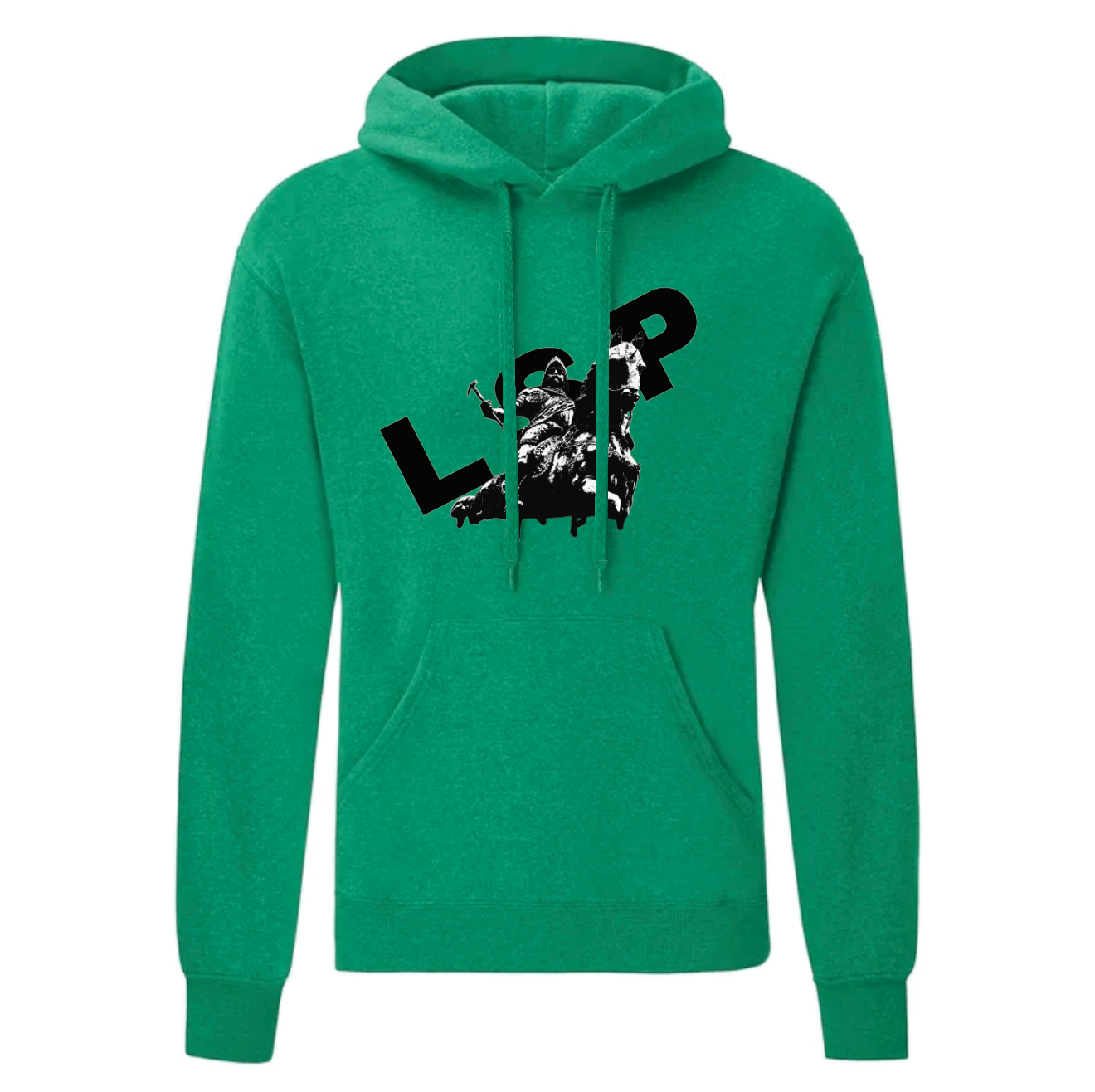 LSP Ridder by Sigge Hoodie Svart trykk