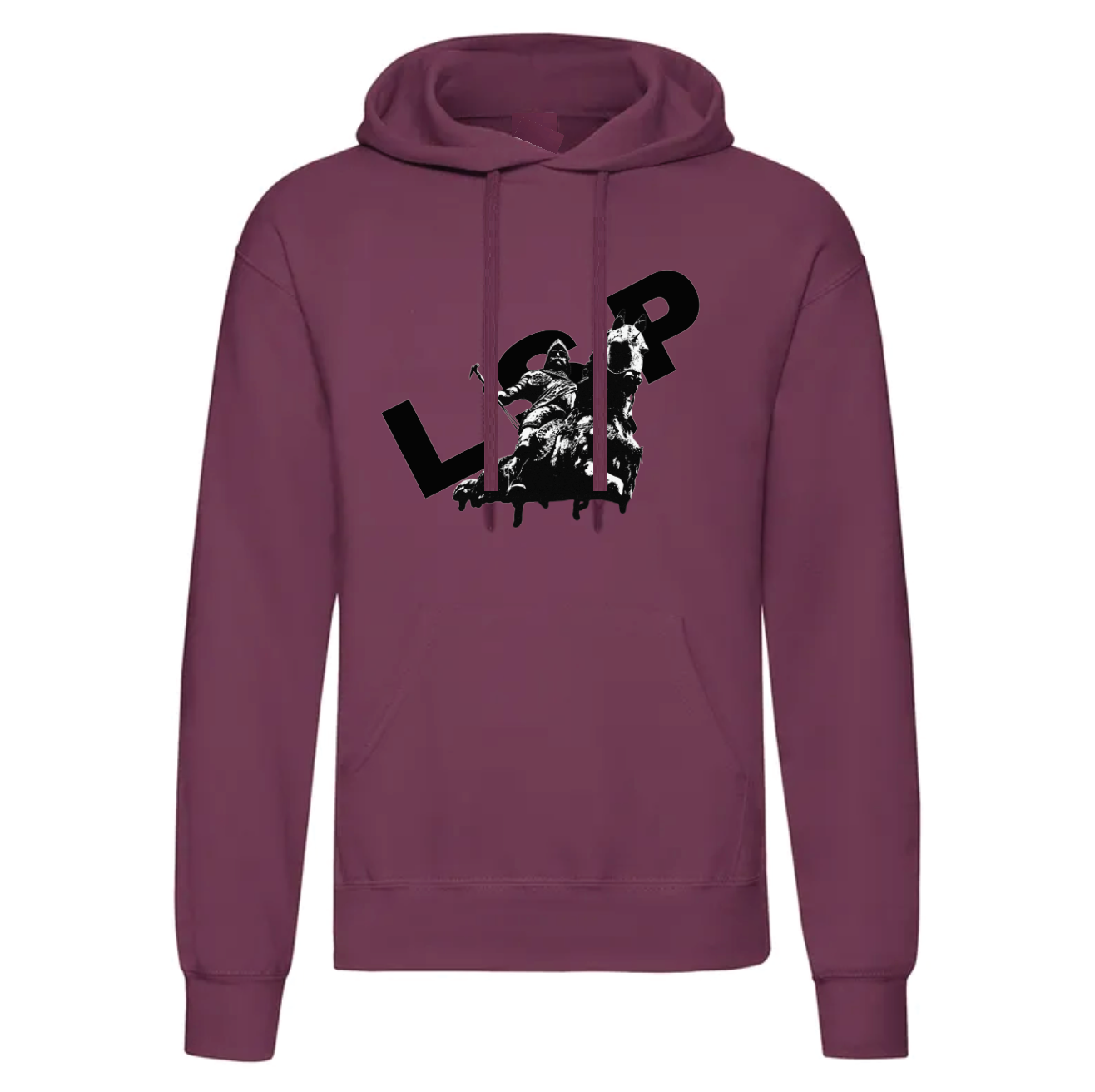 LSP Ridder by Sigge Hoodie Svart trykk