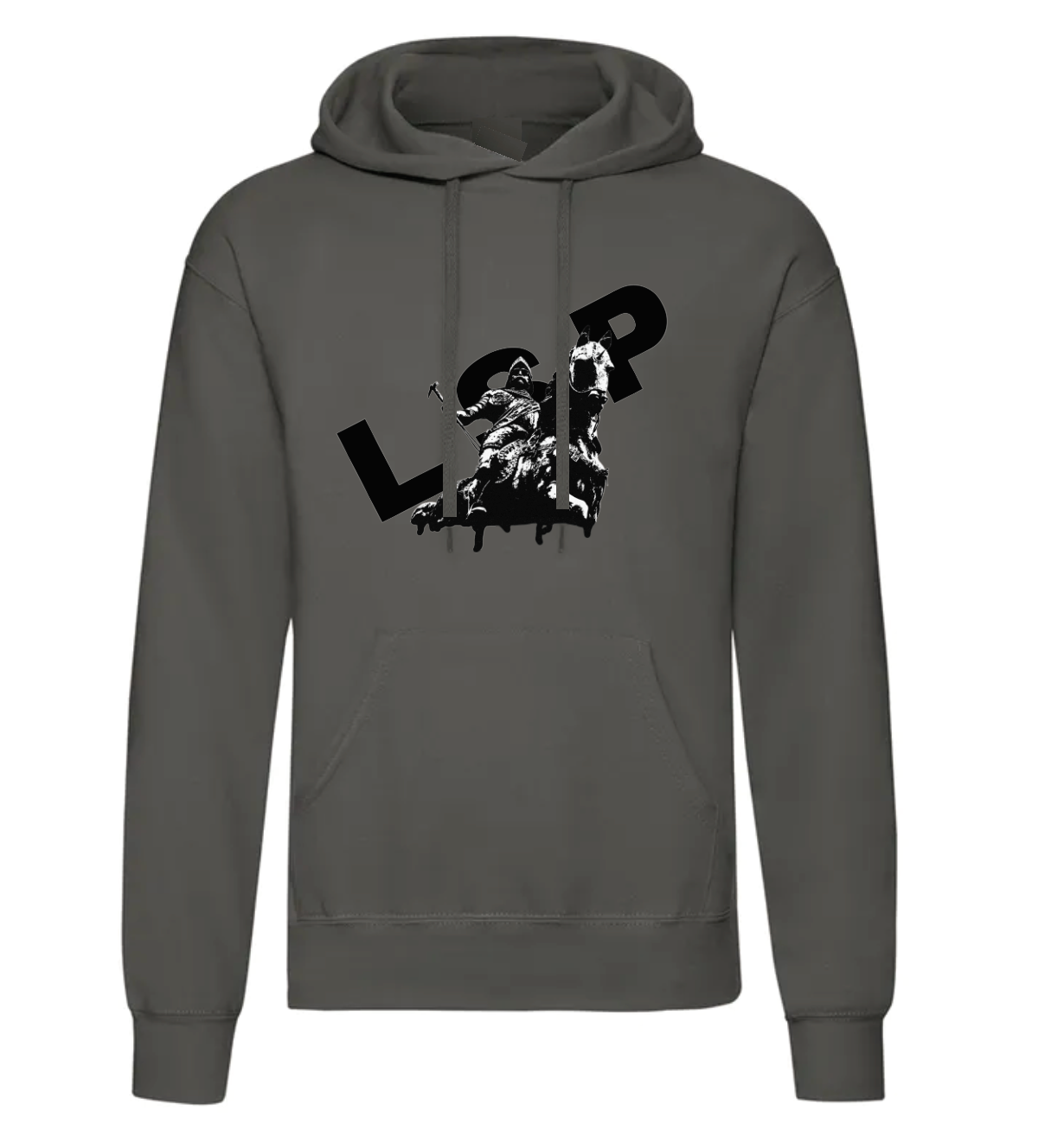 LSP Ridder by Sigge Hoodie Svart trykk