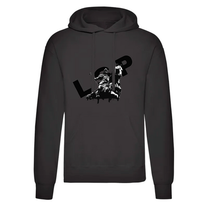 LSP Ridder by Sigge Hoodie Svart trykk