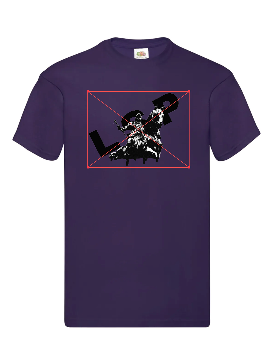 Ridder T-shirt by Sigge Svart Trykk