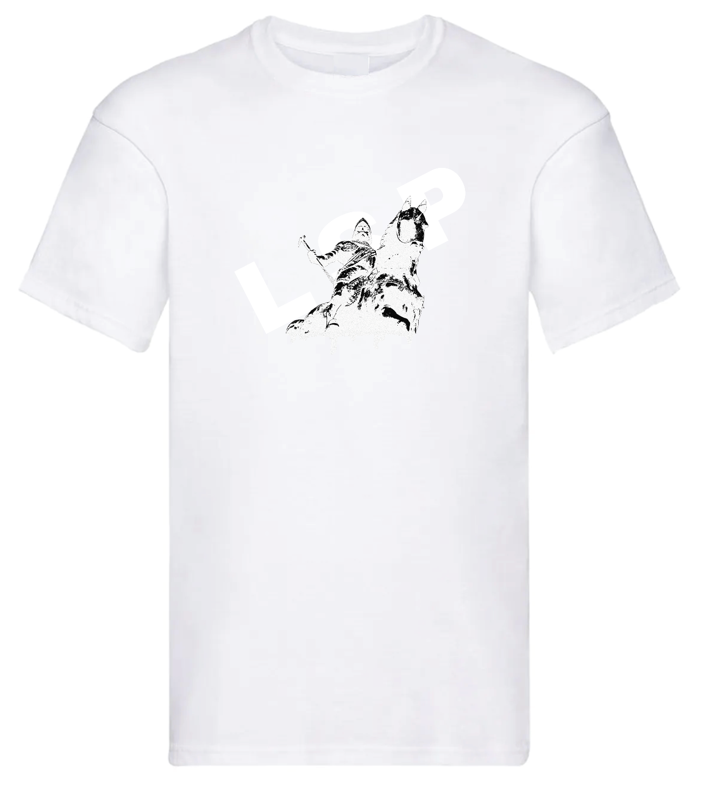 Ridder T-shirt by Sigge Hvitt Trykk