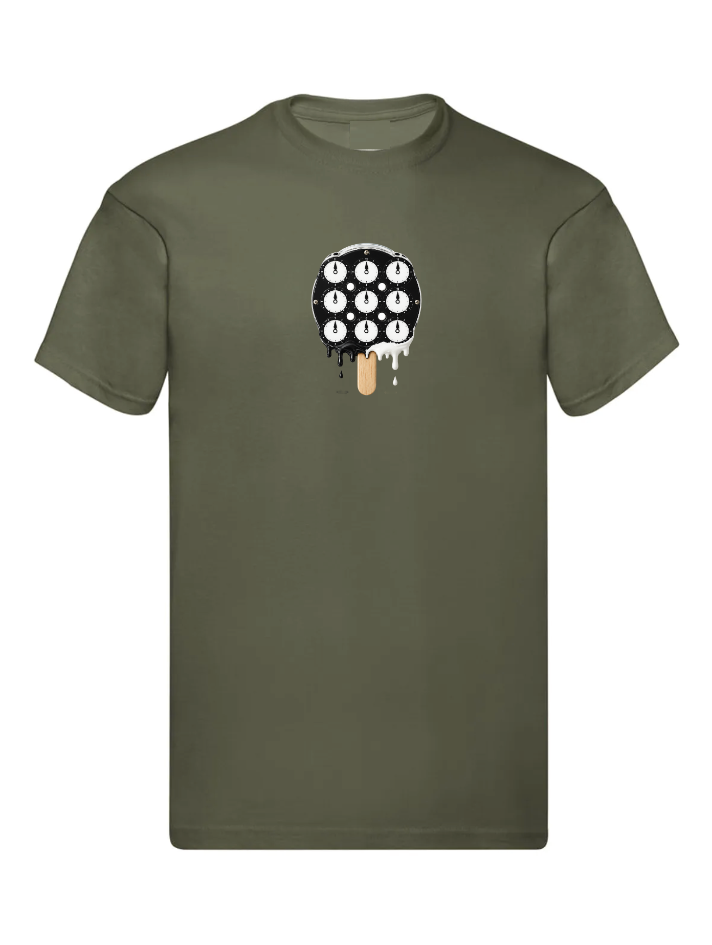 Clock Ice Cream T-shirt