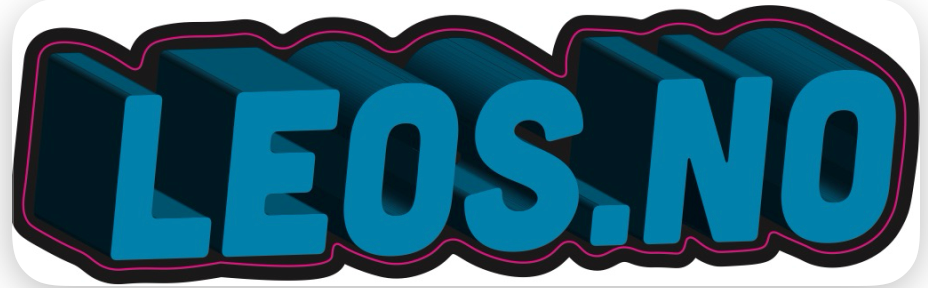 Leos Blå Klistremerke