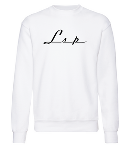 LSP Streetwear Svart på Hvit Crew Neck