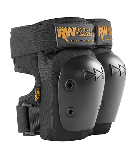 RW x Fast Forward Svarte Knebeskyttere by Gain Protection