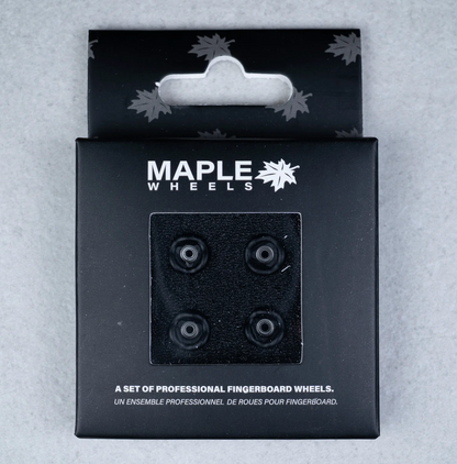 "Shark Wheels" Black x Maple Wheels til fingerboard