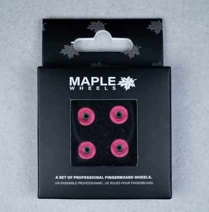 "Shark Wheels" White x Maple Wheels til fingerboard