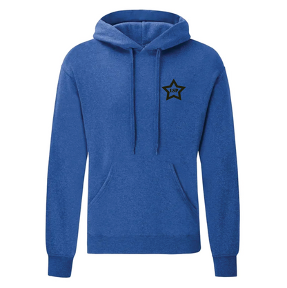 LSP Svart Stjerne Logo Hoodie