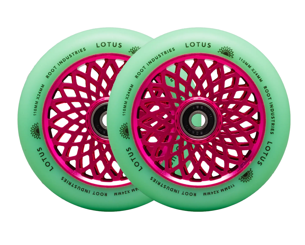 Root Lotus 110 mm Hjul 2 stk