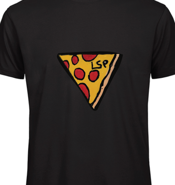 LSP x Brage Pizza Svart T-shirt