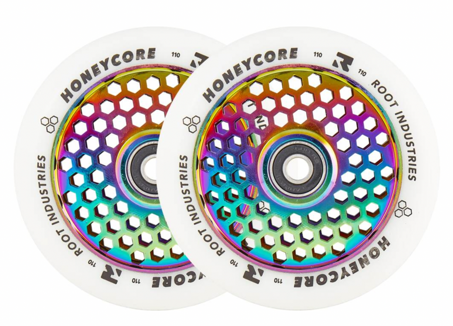 Root Honeycore Hvit 110 mm 2 stk Hjul