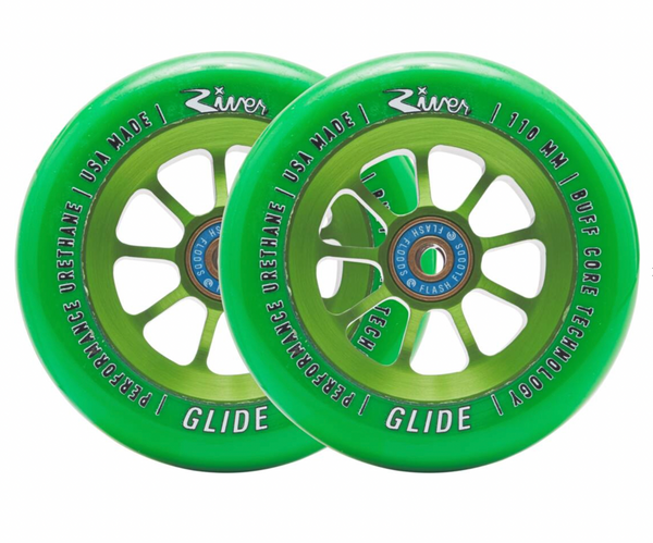 River Naturals Glide Emerald 110mm Hjul 2 stk