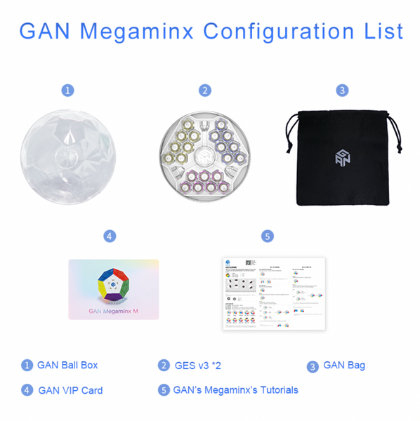 GAN Megaminx Speedcube
