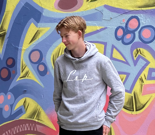 LSP Streetwear Grå Hettegenser