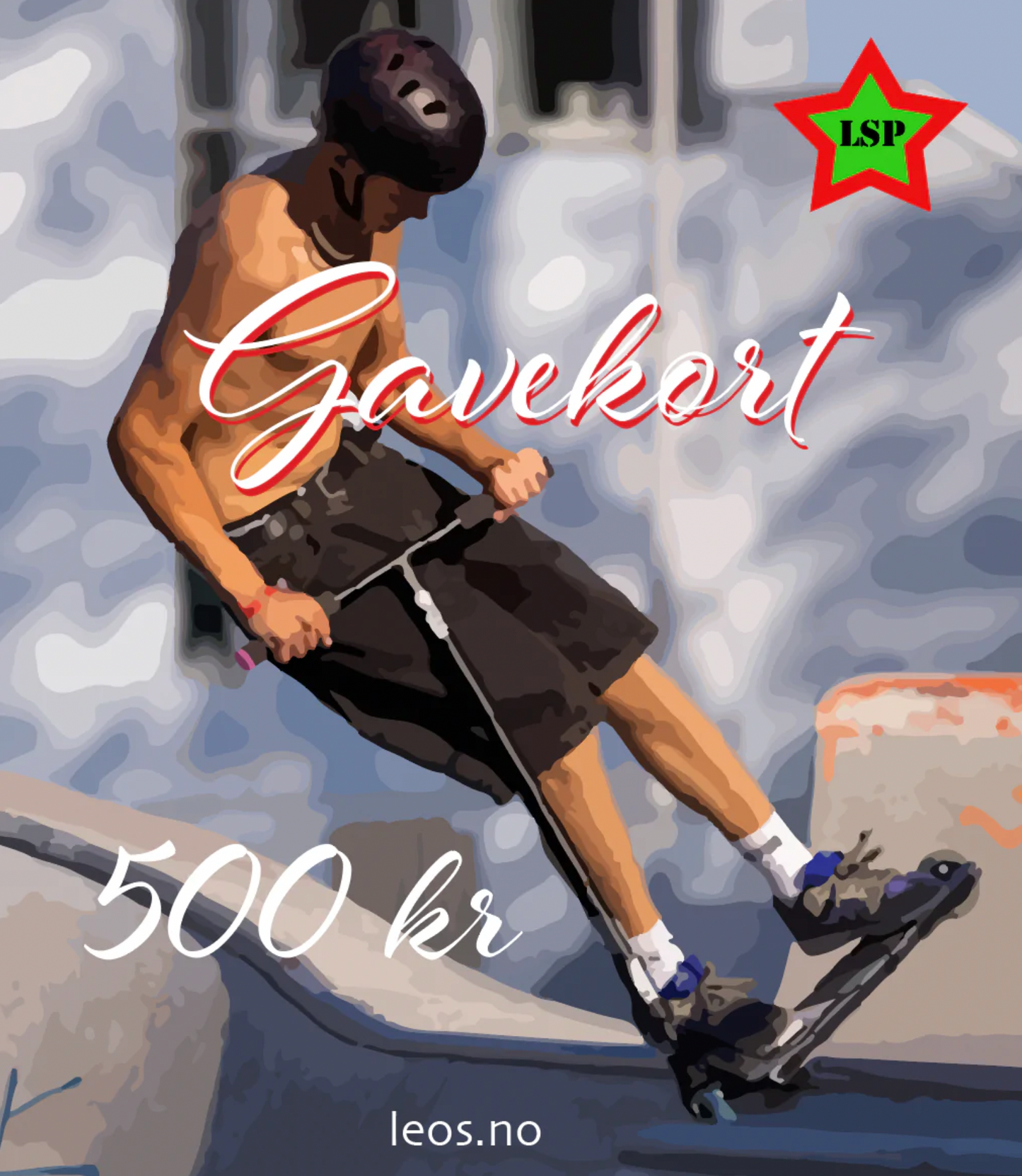 LSP Gavekort - Print ut selv