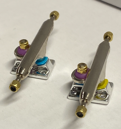 Fingerboard Sølv Trucks 34 mm m Pivot Cup