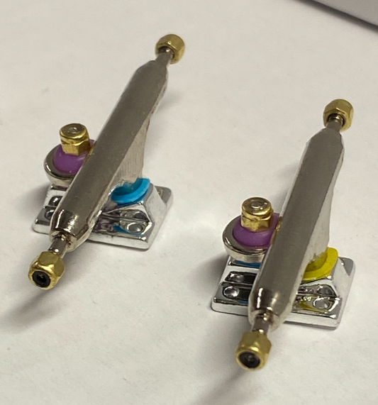 Fingerboard Sølv Trucks 34 mm m Pivot Cup