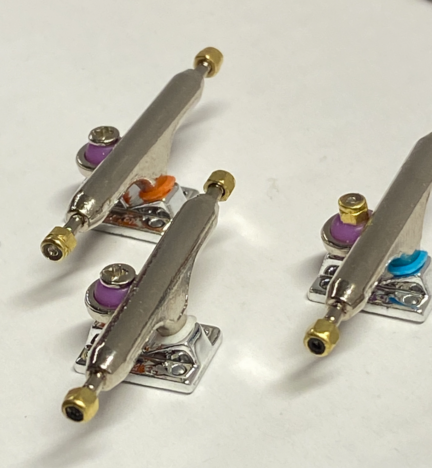 Fingerboard Sølv Trucks 34 mm m Pivot Cup