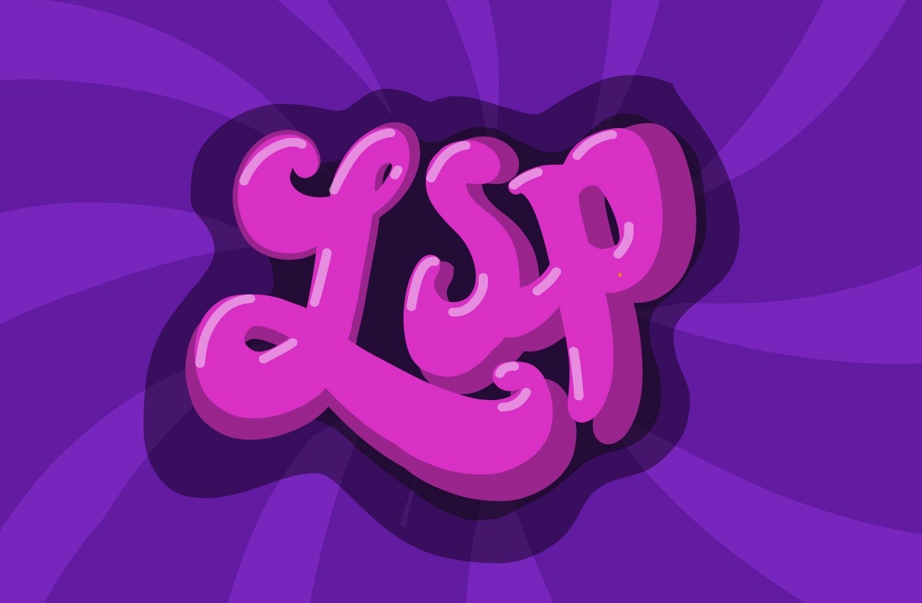LSP 7 år lilla klistremerke