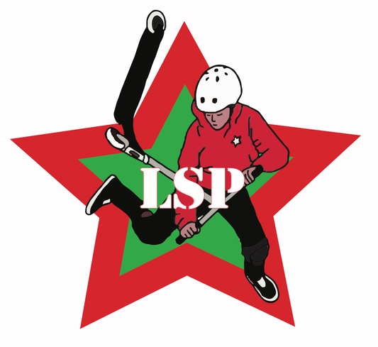 LSP stjerne med rider klistremerke